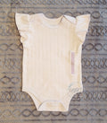 Lavender Flutter Sleeve Bodysuit