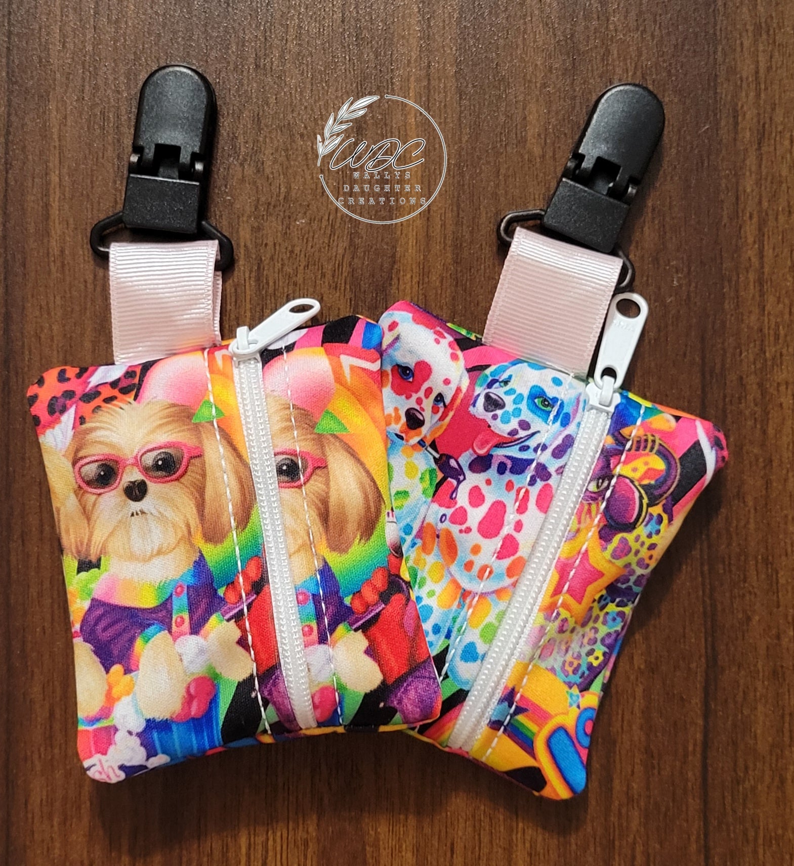 NG /NJ Tube Clip-on Zip Pouch, Medical Tubing Support
