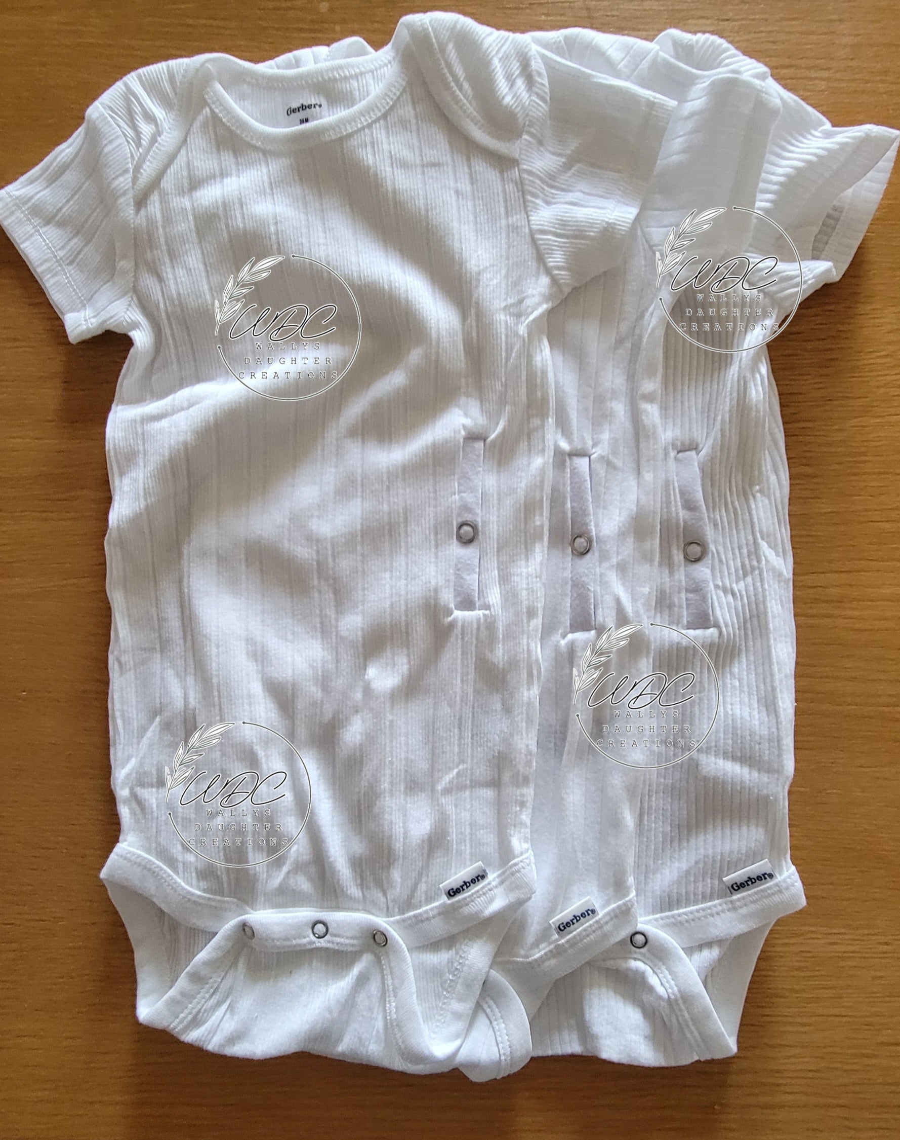 ribbed white gtube adapted bodysuit set