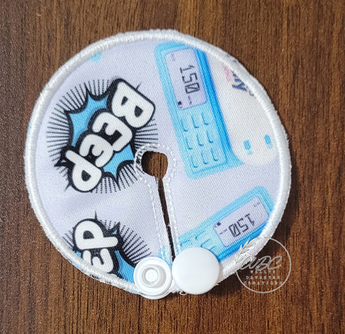 gtube pad with pump and beep characters