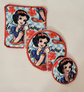 G Tube Pad, Trach Pad and Stuffy/Doll Pad Snow
