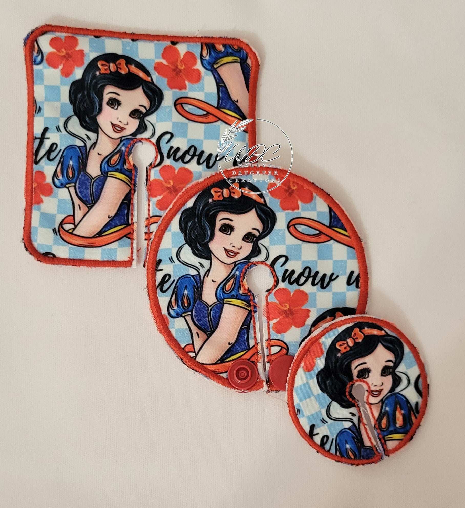 G Tube Pad, Trach Pad and Stuffy/Doll Pad Snow