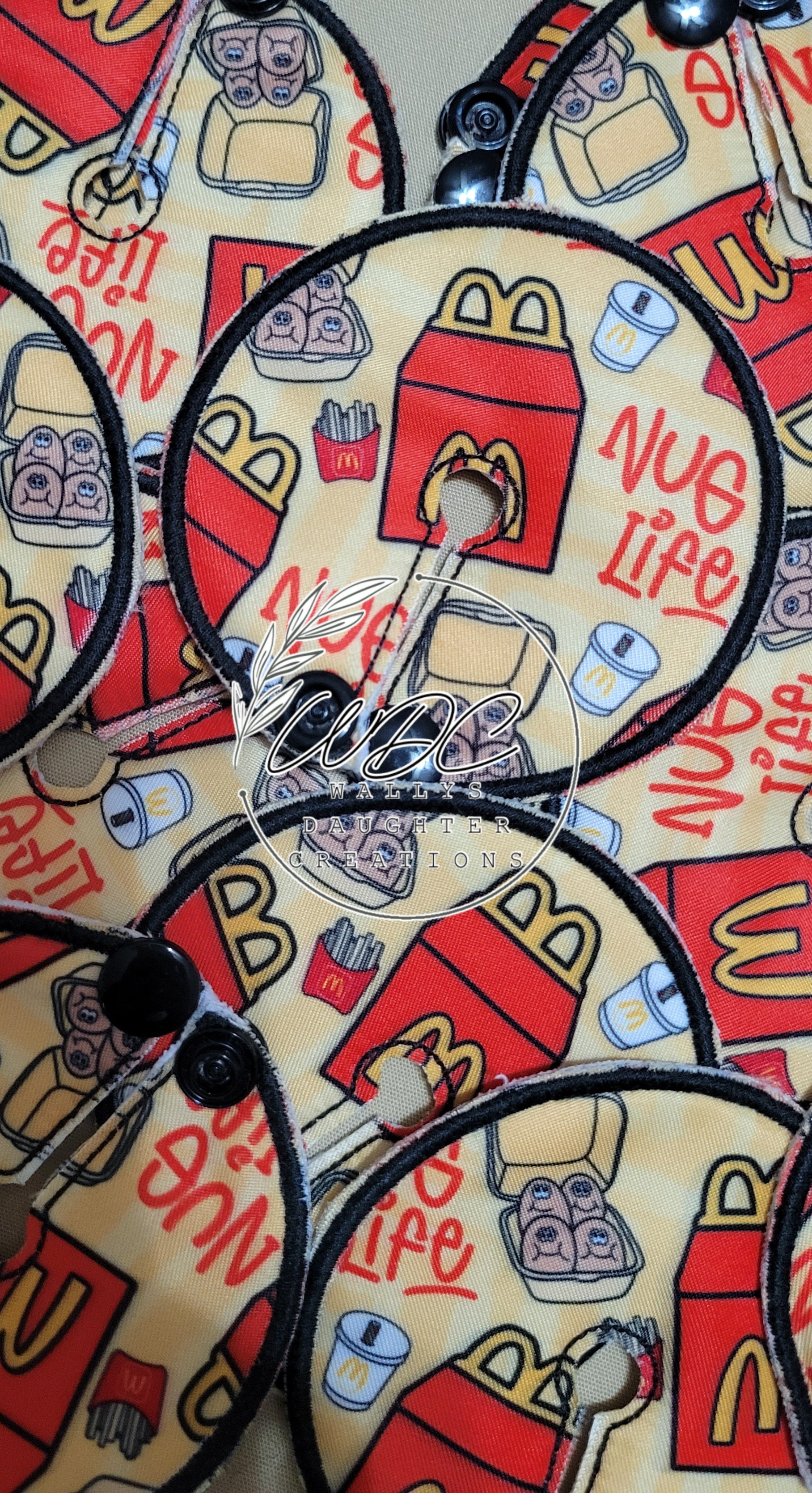 collage of gtube pads