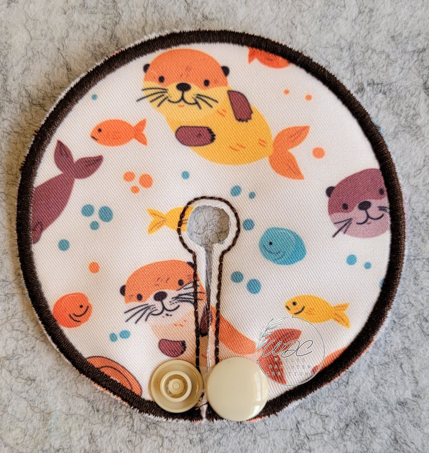gtube pad with otters