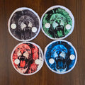 3" Snap-Down Pad, Lion, Snap Closure