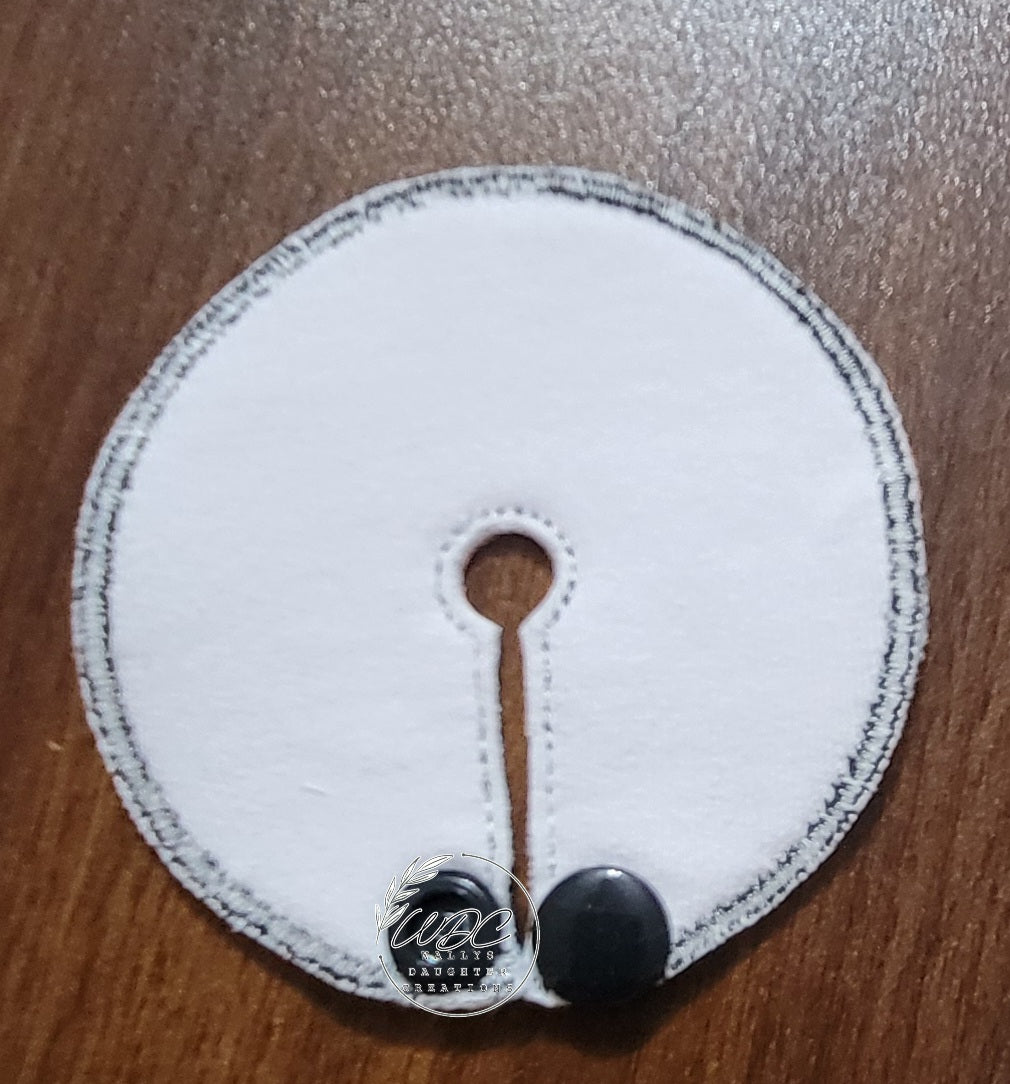 back of gtube pad