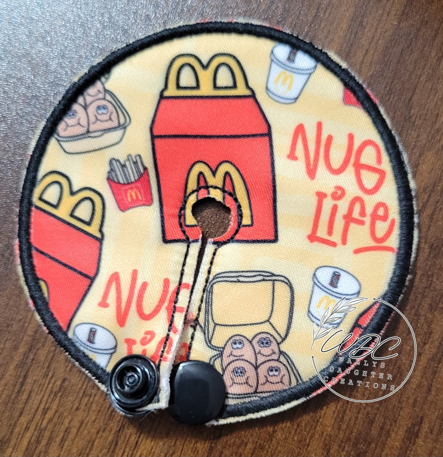 gtube pad with food characters
